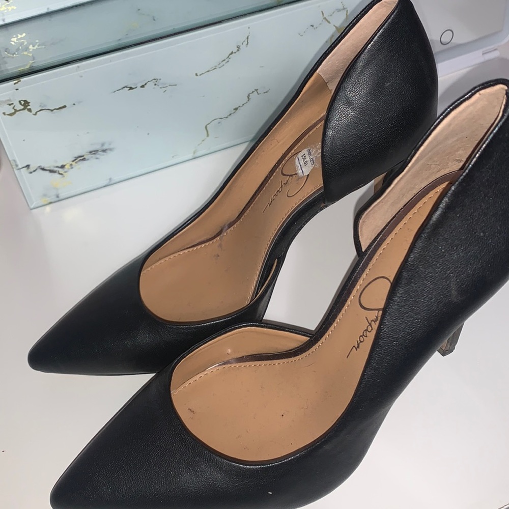 Black heels